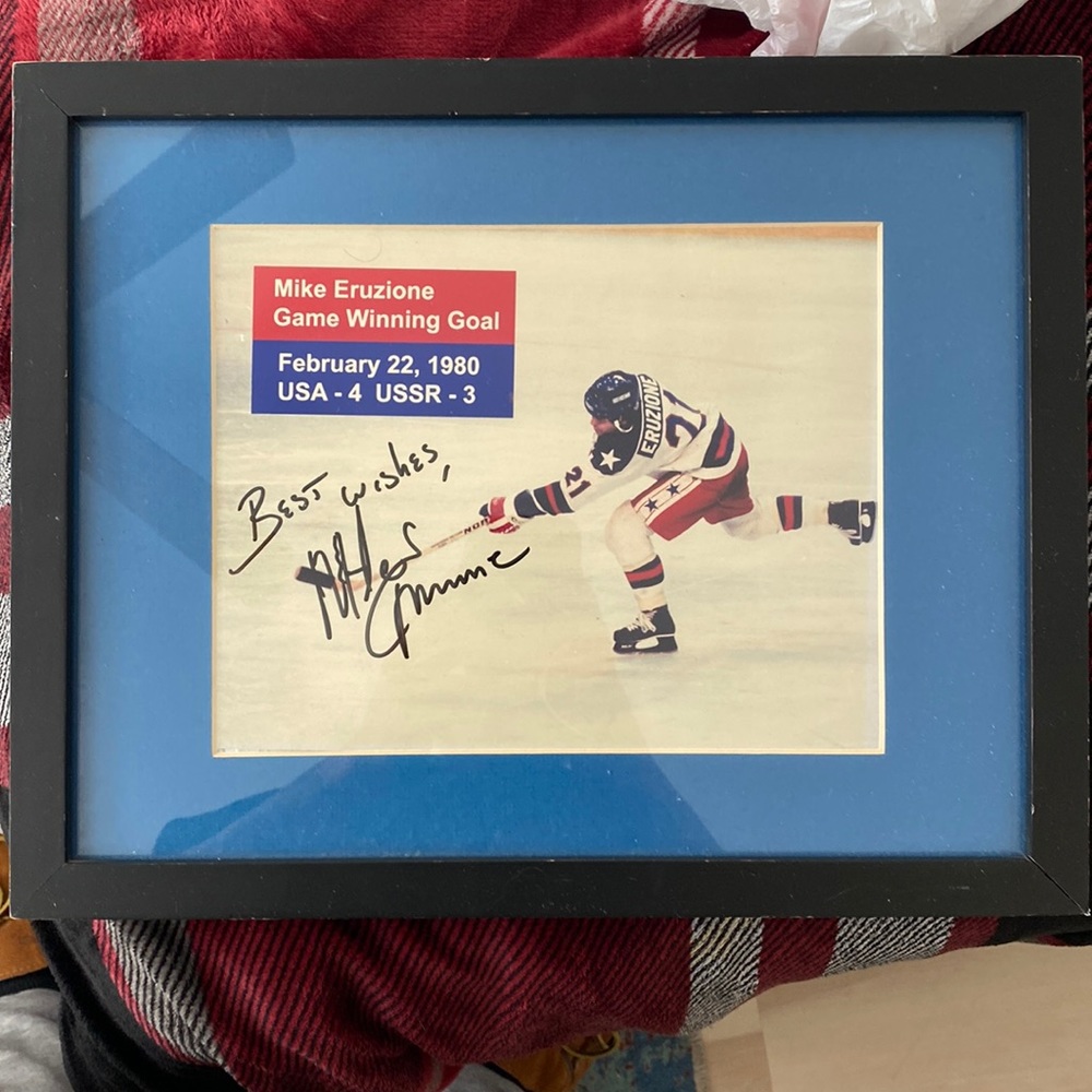 Special autograph, game-winning goal